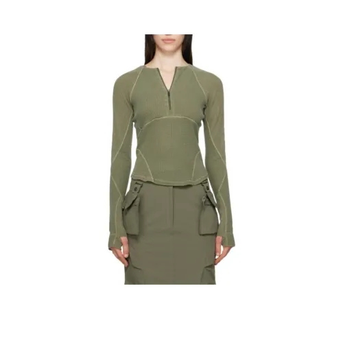 HYEIN SEO T-Shirt Женская Хаки