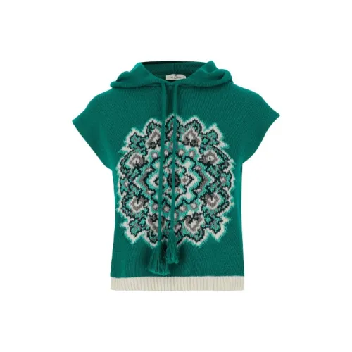 ETRO Зеленые Женские Свитеры
