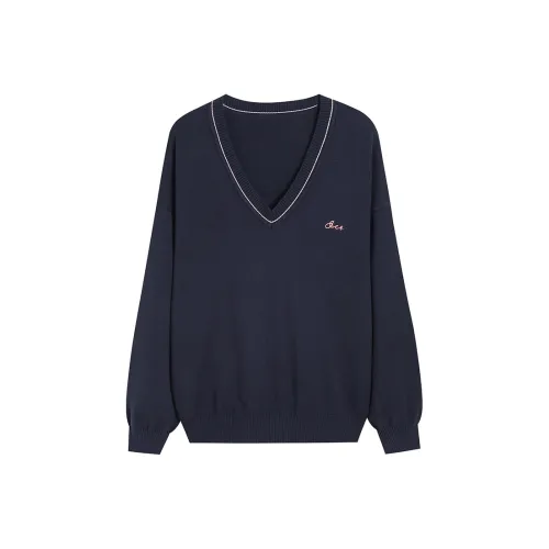 Свитер Ice Cream And Whale женский синий