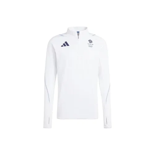 Adidas Белый Мужская Спортивная Одежда