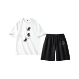 Три кошки белые + Кошка K черная