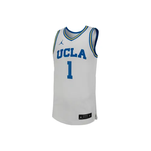 Jordan Kiki Rice UCLA Баскетбольная Джерси Мужская Белая