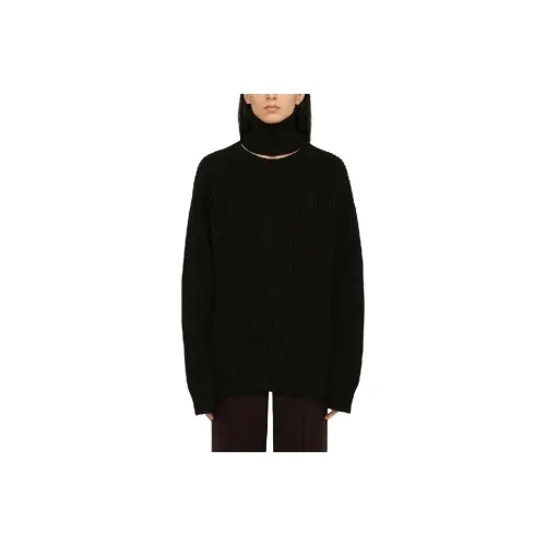 Ann Demeulemeester Черные Женские Свитеры