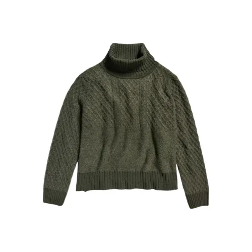 STAR RAW Свитер Женский Темно-зеленый