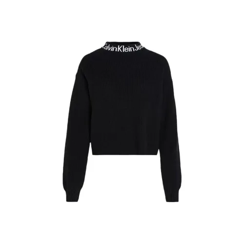 CALVIN KLEIN Свитер Женский Черный