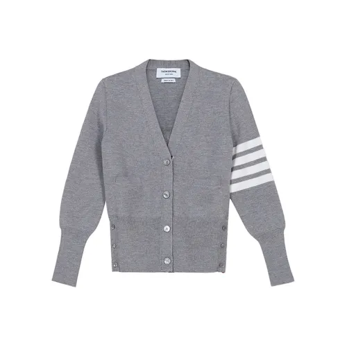 THOM BROWNE Серые Женские Свитеры