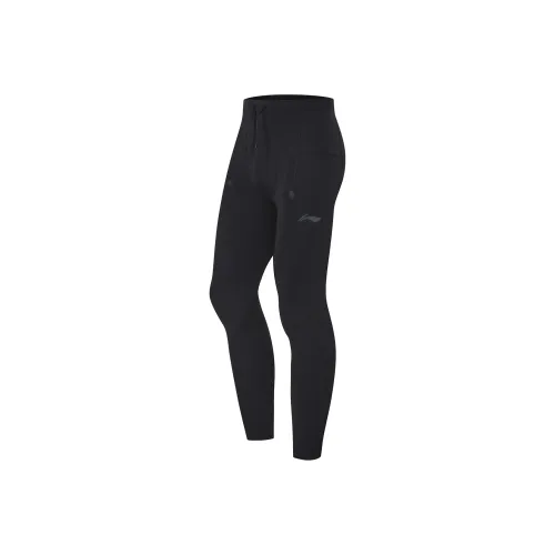 LINING RUNNING Collection Мужские спортивные брюки черного цвета