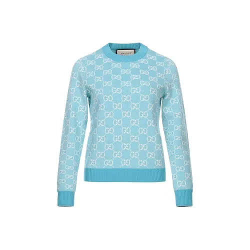 GUCCI Синие Женские Свитеры