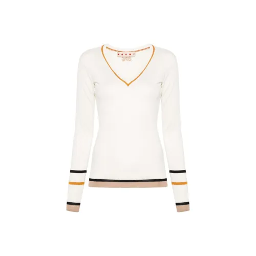 MARNI Белый Женские Свитеры