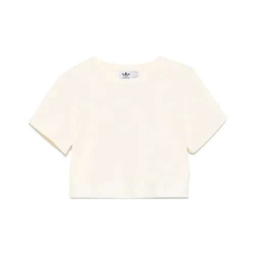Adidas Originals T-Shirt Женская Светлый Бежевый