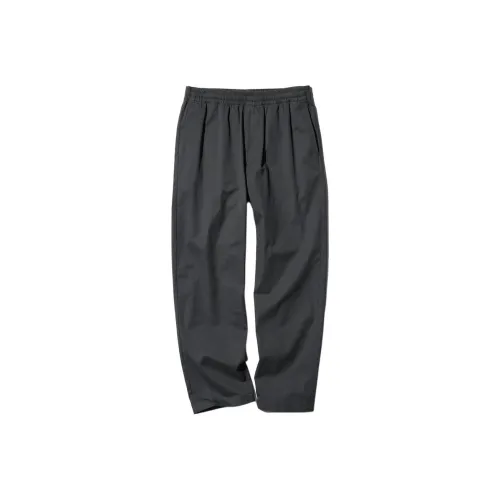 UNIQLO Темно-серые мужские повседневные штаны