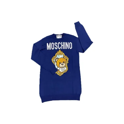 MOSCHINO Синие Женские Свитеры