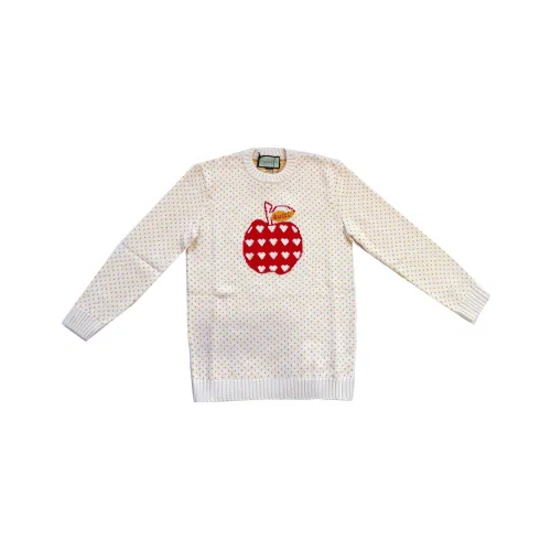 GUCCI Экрю Женские Свитеры