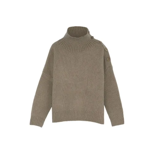 Yves Salomon SS24 Свитер Женский Тауповый