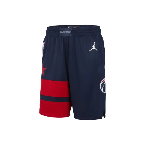 Джордан x NBA Edition Washington Wizards FW24 2024 25 Statement Dri Fit Спортивные шорты Мужские Темно-синие