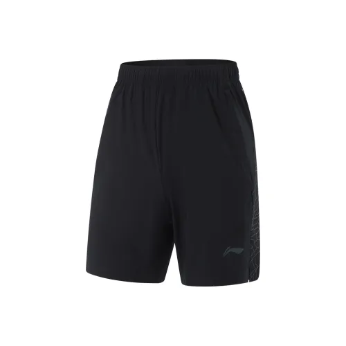 LINING Running Collection Мужские спортивные шорты черного цвета