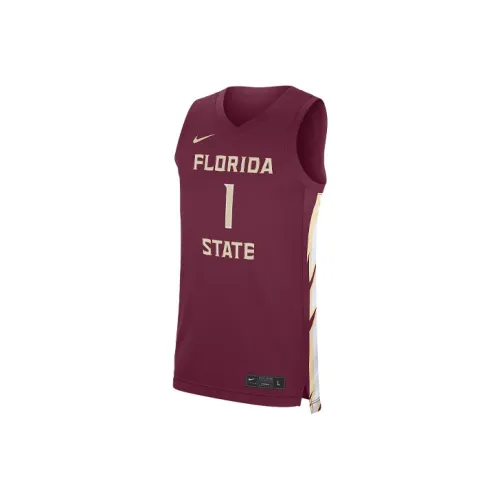 nike Florida State 2023 24 ROAD Баскетбольная Джерси FLORIDA Размер 1 Мужская Красная