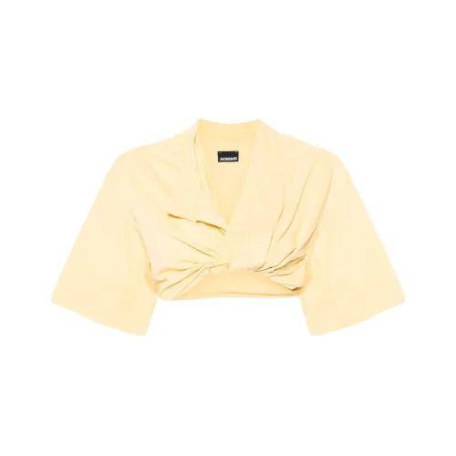 Jacquemus Желтые Женские Т-рубашки