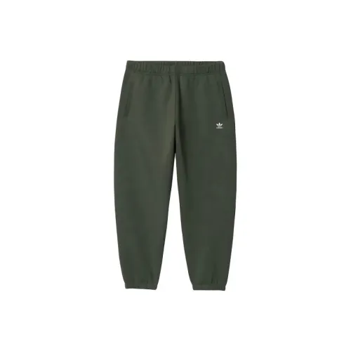 Adidas Originals Trefoil Essentials Спортивные брюки Унисекс Серый Зеленый