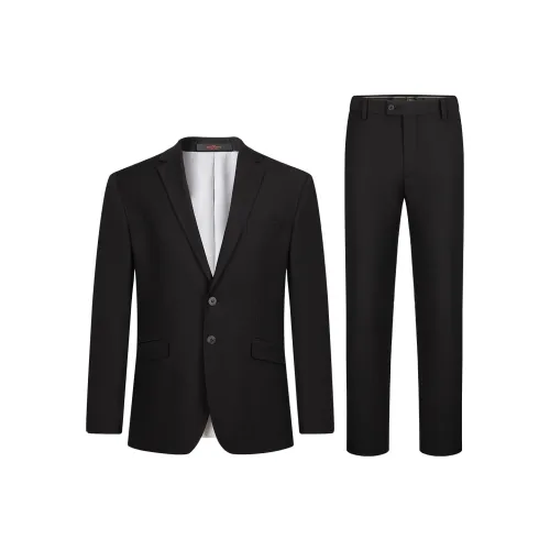 SEVEN Свадьба Groom And Best Man Бизнес Костюм Мужской Черный