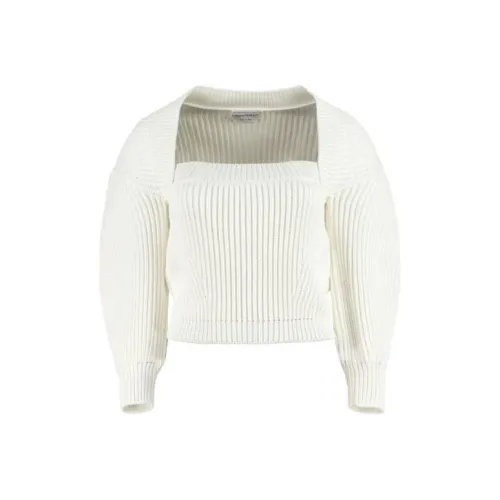 Alexander McQueen Белые Женские Свитеры