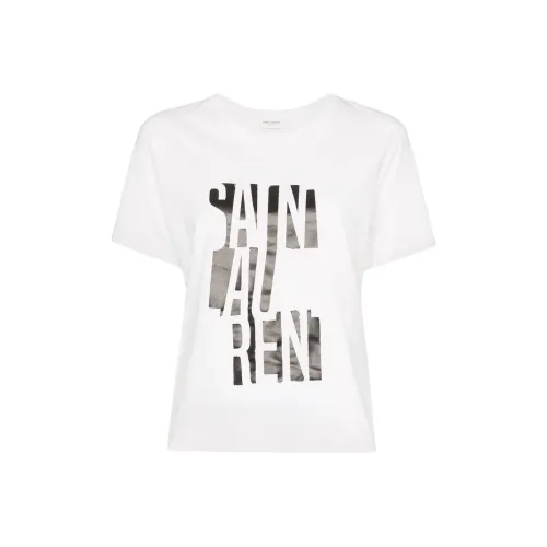 SAINT LAURENT Белые Женские Футболки