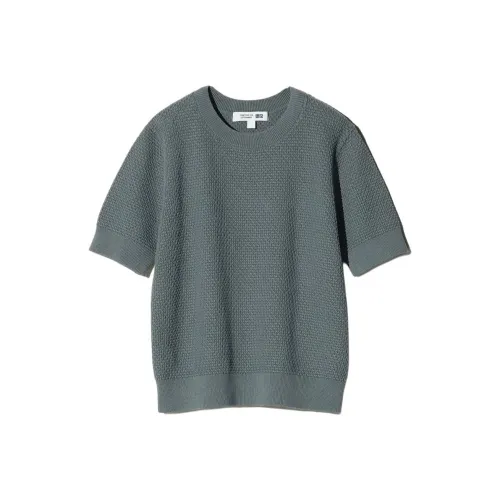 UNIQLO Comptoir des Cotonniers Collaboration SS25 T-Shirt Женская Зеленая