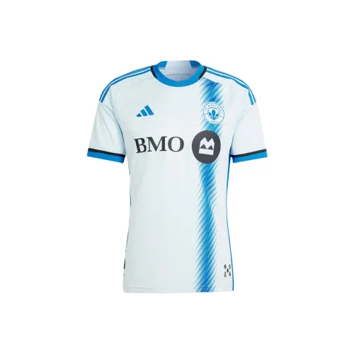 Adidas CF Montreal 24 25 Away Authentic Jersey Футбол Джерси Игровая версия Montreal Away Мужской Светло-синий