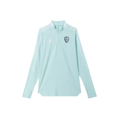 Adidas Футбол Джерси 22 23 Сезон Leeds United Мужской Светло-зеленый