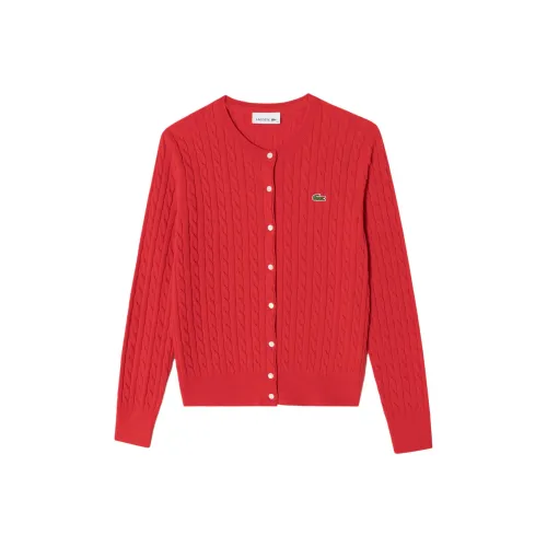lacoste Красный Женские Свитеры