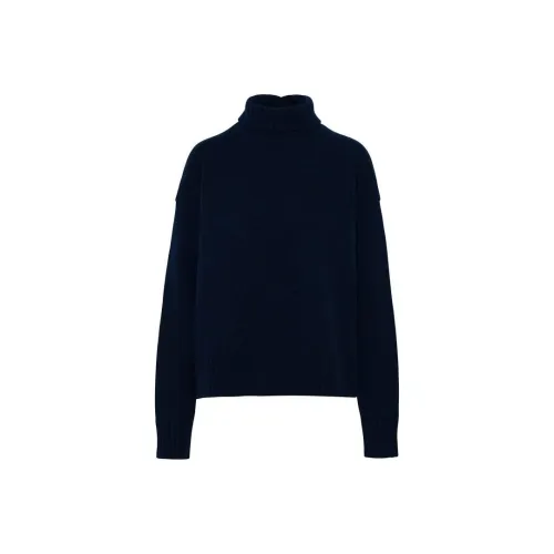 JIL SANDER FW23 Свитер Женский Темно-синий