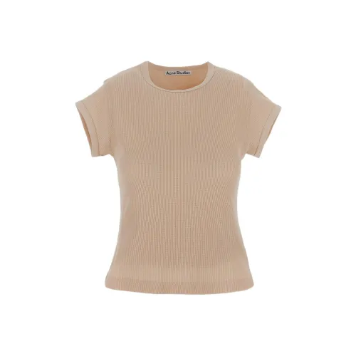 ACNE STUDIOS T-Shirt Женская Светло-Розовая