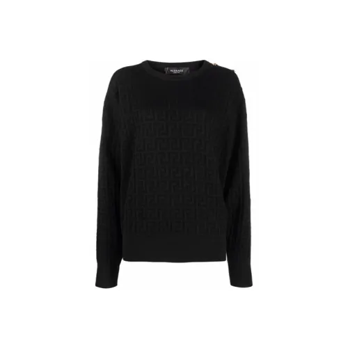 VERSACE Черные Женские Свитеры