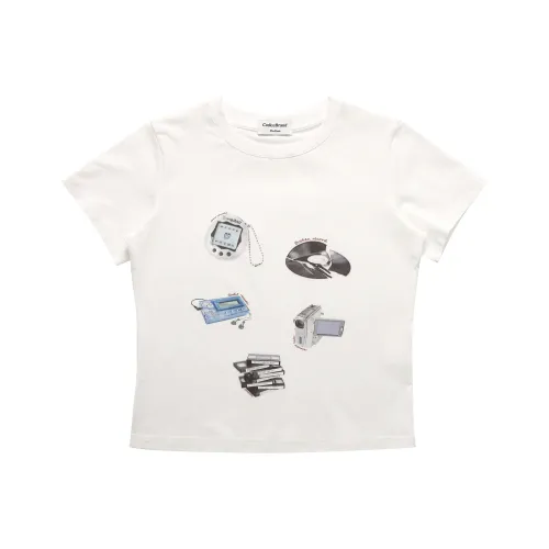 CODICE.HE Белый Женские Короткие Топы