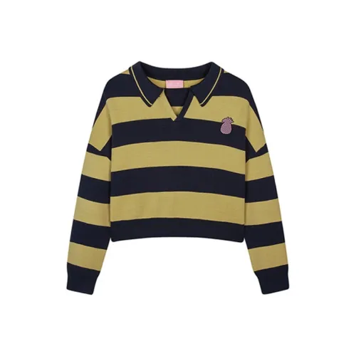 Pink Pineapple Женские Свитеры