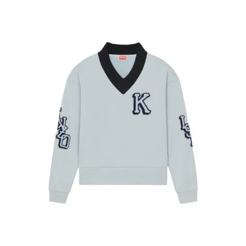 KENZO Небесно-голубой Женские Свитеры