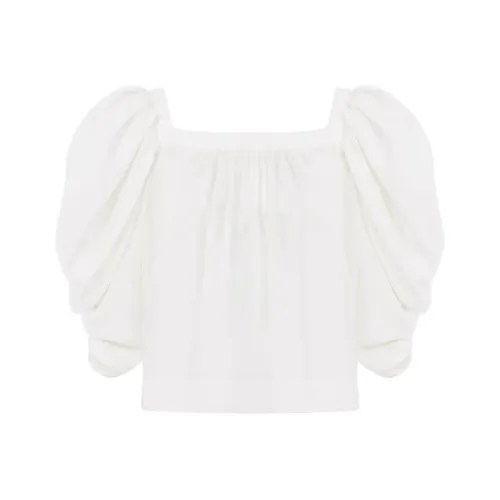 Chloe CROP TOP Женские Кокосовое молоко Белый