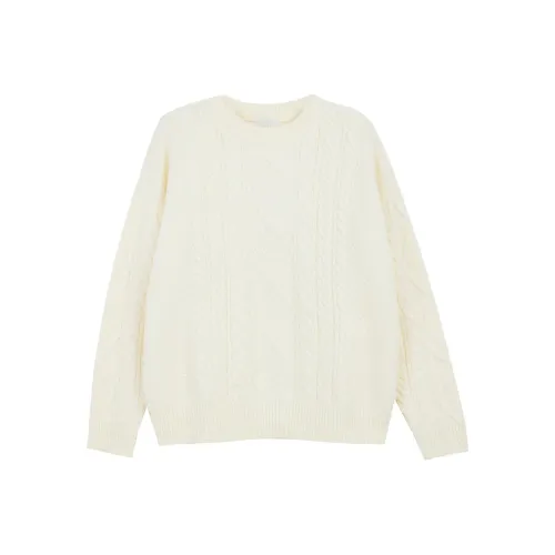 Princess Berdele Свитер Женский Молочный Белый