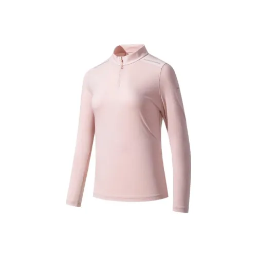 ANTA Обычный T Рубашка Женские Свет Лотосовый корень Пудра