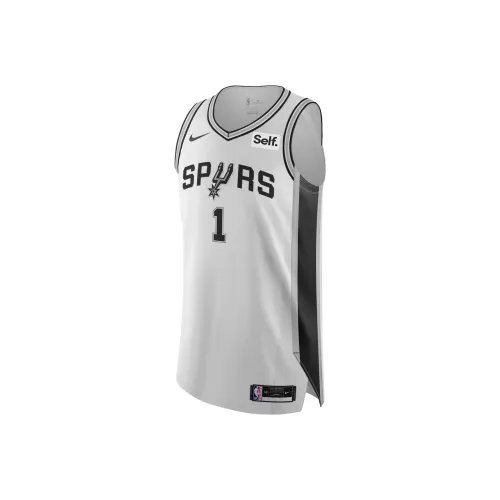 Nike Ictor Wembanyama Association Баскетбольная Джерси Мужская Белая