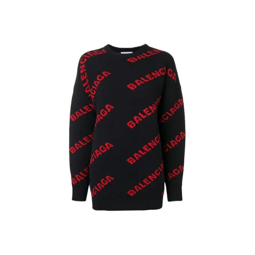 BALENCIAGA Черные Женские Свитеры