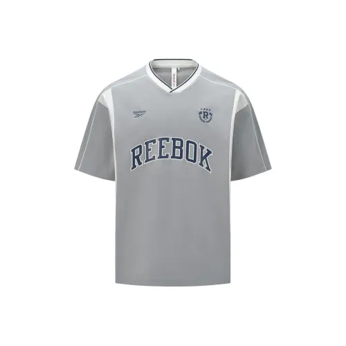 Reebok совместная брендированная футболка Unisex Light серого цвета