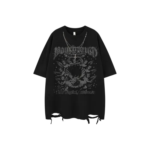 BEAR UNION Рукав с оборванным плечом T-рубашка Унисекс