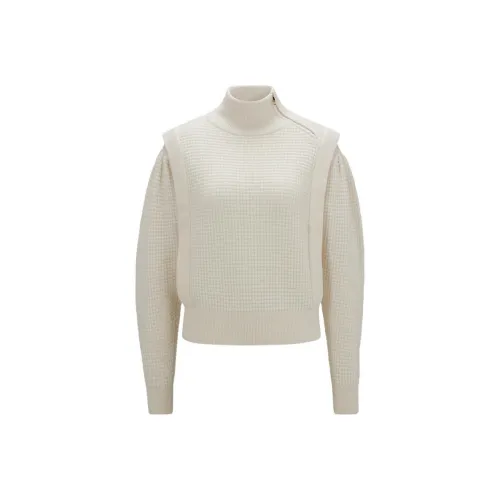 HUGO BOSS Экрю Женские Свитеры