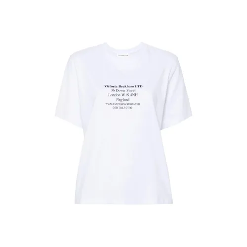 Victoria Beckham Белые Женские Футболки