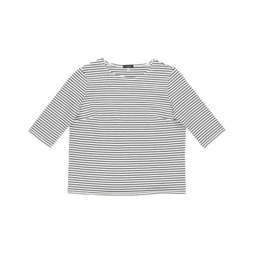 R13 SS25 Стандартный T-Рубашка Женская Белая