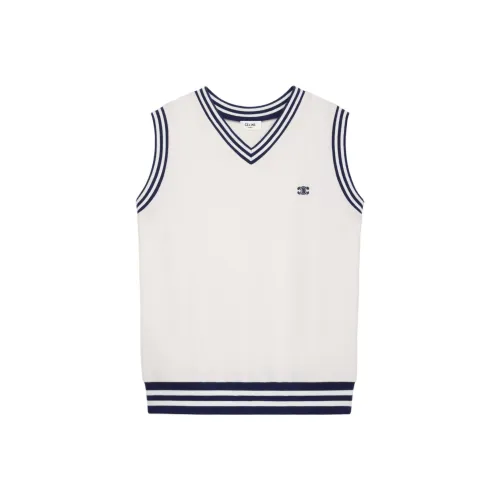 CELINE SS25 Майка Женская Белая