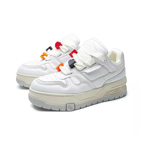 Journey of Inspiration Износостойкие Дышащие Низкие Кроссовки для скейтбординга Мужские Белые