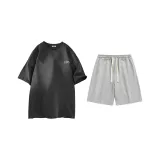 954 Темно-серый + Вересковый серый (Комплект с коротким рукавом)