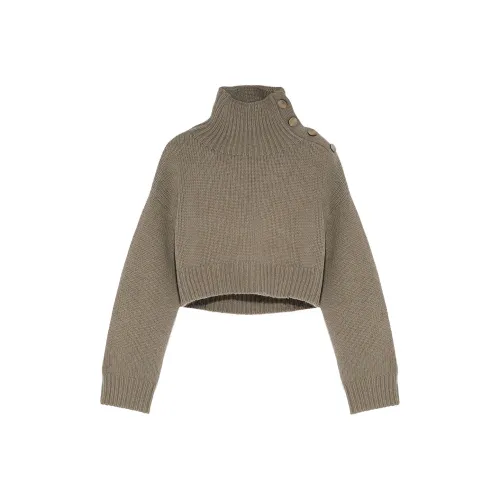 Yves Salomon FW24 Свитер Женский Тауповый